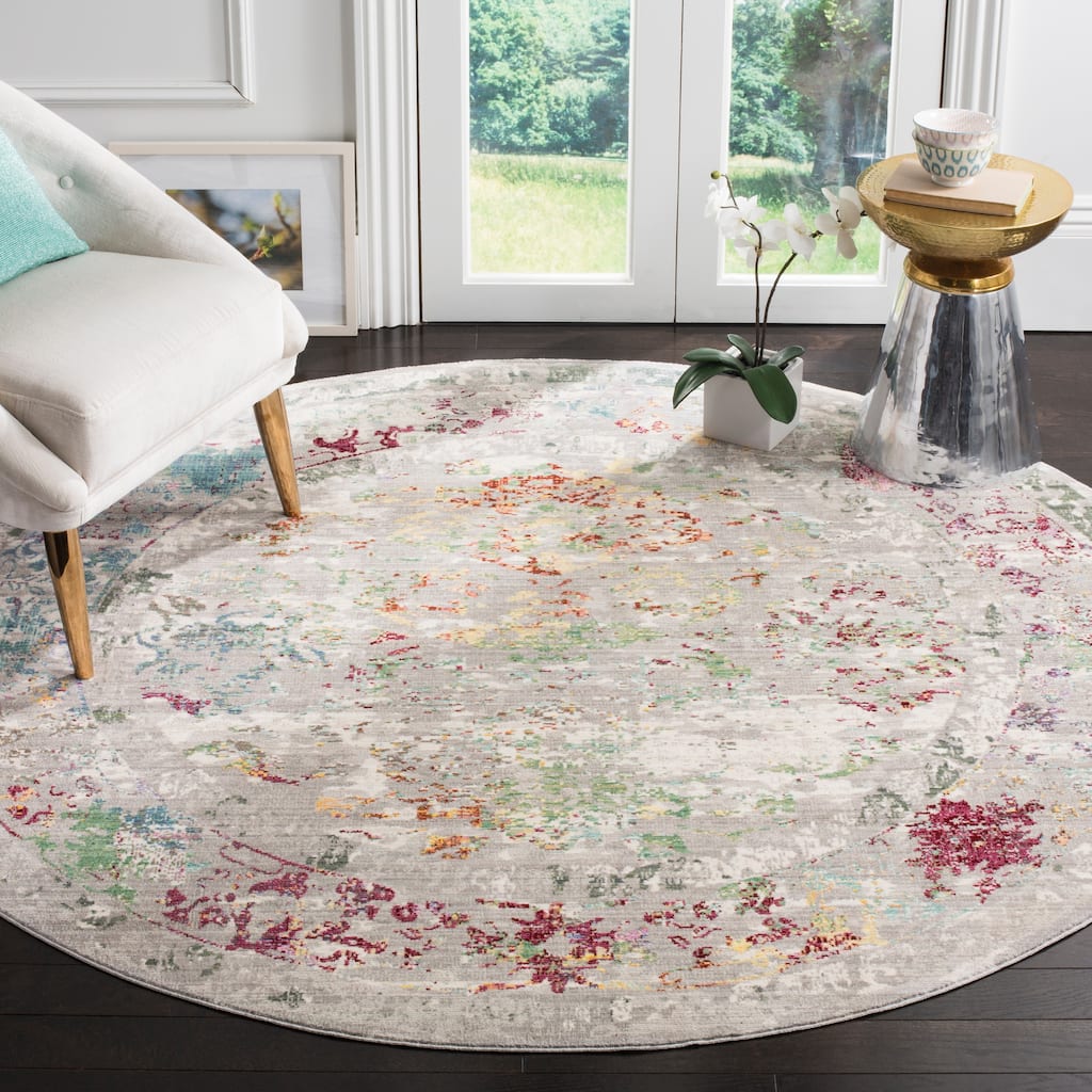 SAFAVIEH Mystique Ranka Watercolor Oriental Polyester Rug