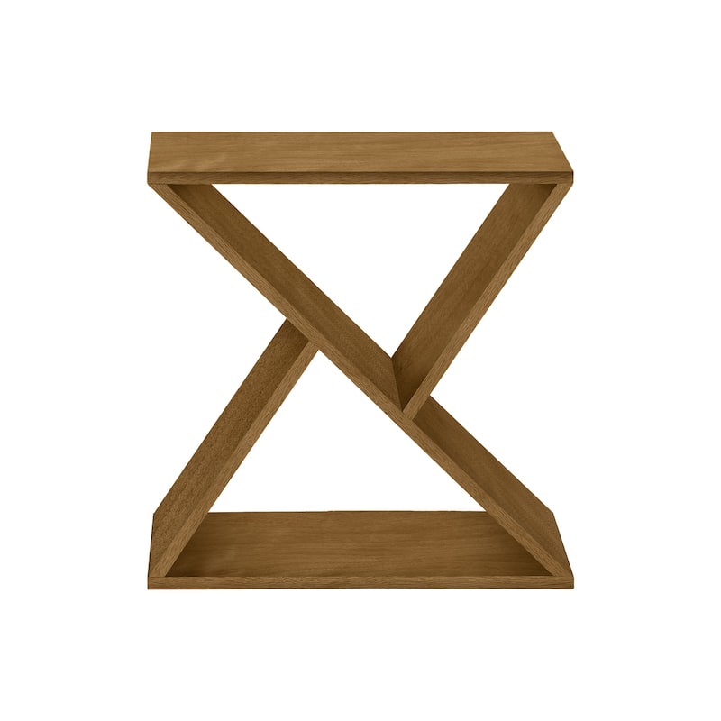 Accent Table, Side, End, Nightstand, Narrow, Small, Bedroom, Living Room, Lamp, Brown Veneer, Contemporary