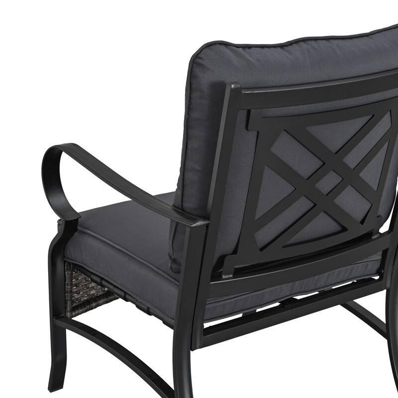 Patio Festival Outdoor Metal Conversation Set