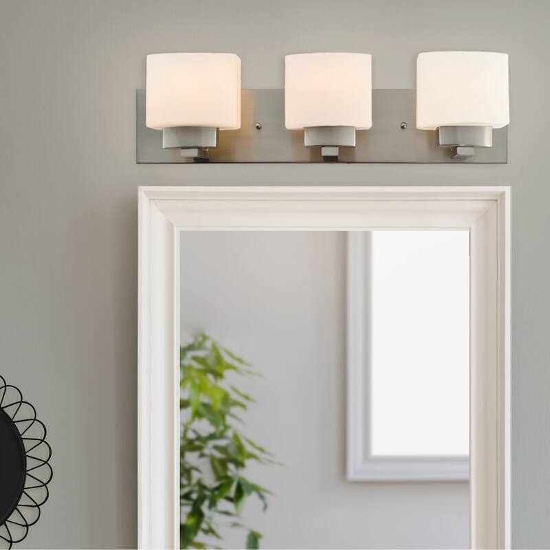 Dove Creek Traditional 3-Light Indoor Dimmable Bathroom Vanity Light