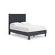 preview thumbnail 27 of 34, Signature Design by Ashley Simmenfort Dark Blue Platform Bed