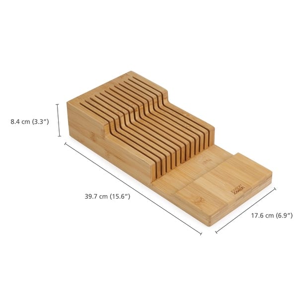 Joseph Joseph DrawerStore Bamboo 2-tier Knife Organizer - Bed Bath ...