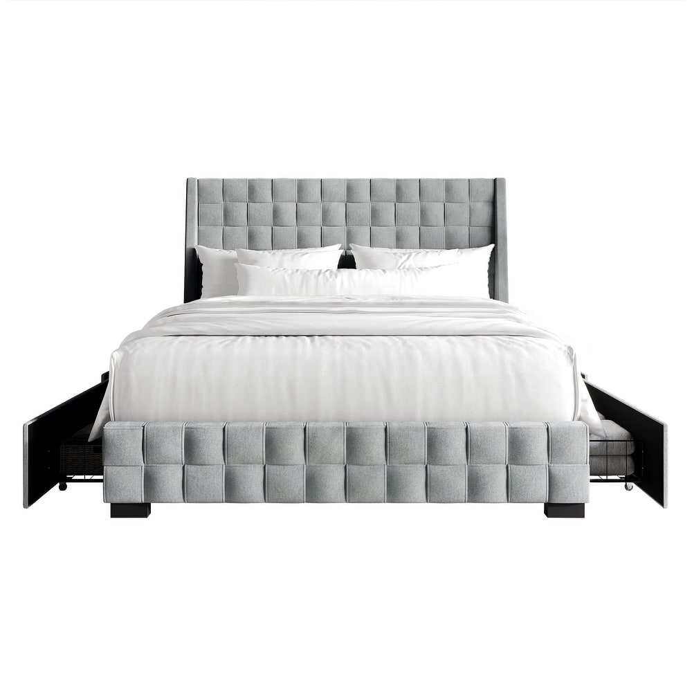 CraftPorch Minimalist Platform Bed