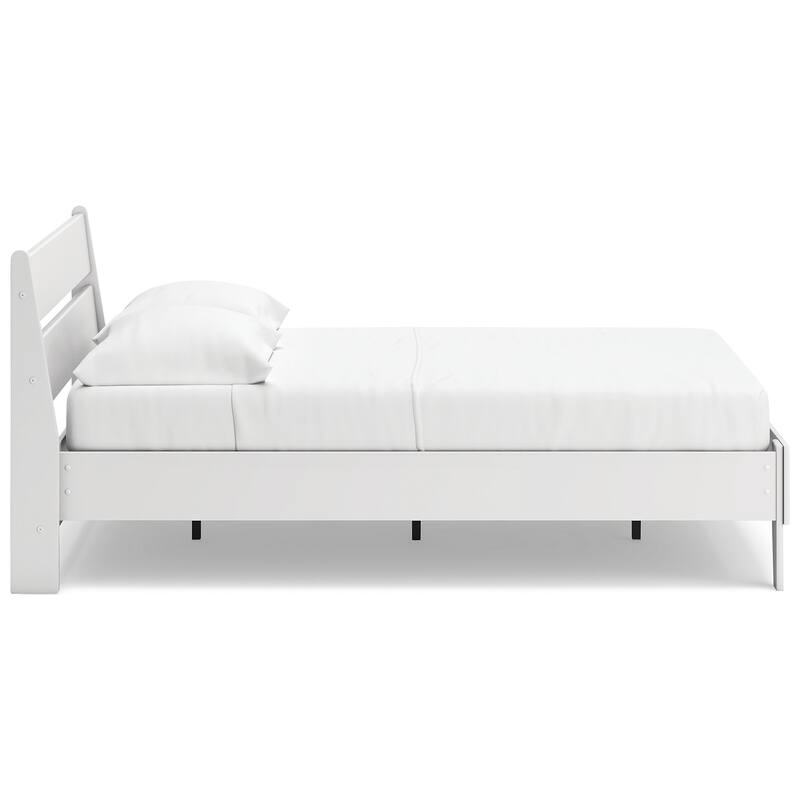 Signature Design by Ashley Socalle White Panel Platform Bed
