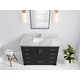 preview thumbnail 127 of 161, Willow Collection 48 in W x 22 in D x 36 in H Boston Single Bowl Sink Bathroom Vanity with Countertop