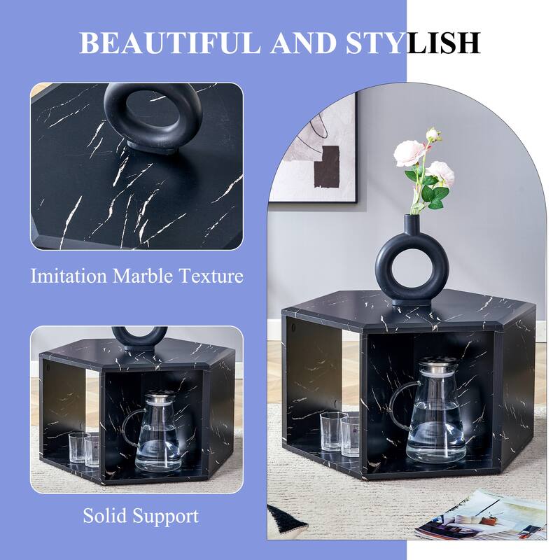 Modern Hexagonal Coffee Table