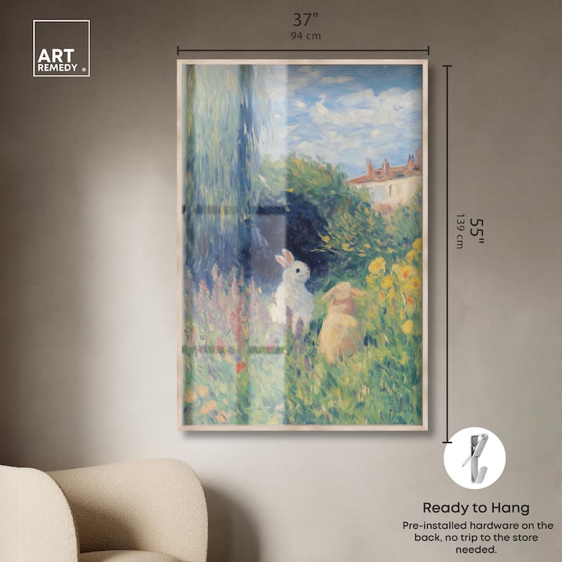 Quiet Gardeners Shadowbox by Art Remedy