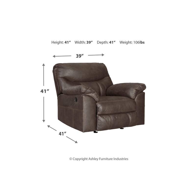 Signature Design by Ashley Boxberg Brown Recliner