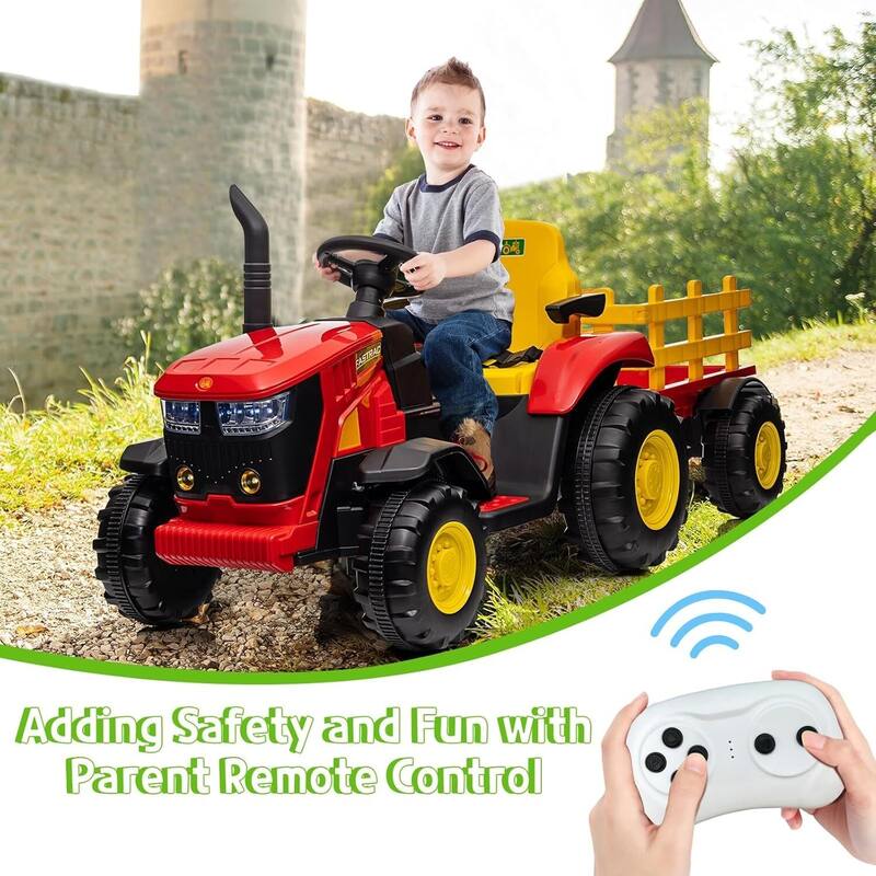 Kids Tractor with Remote Control