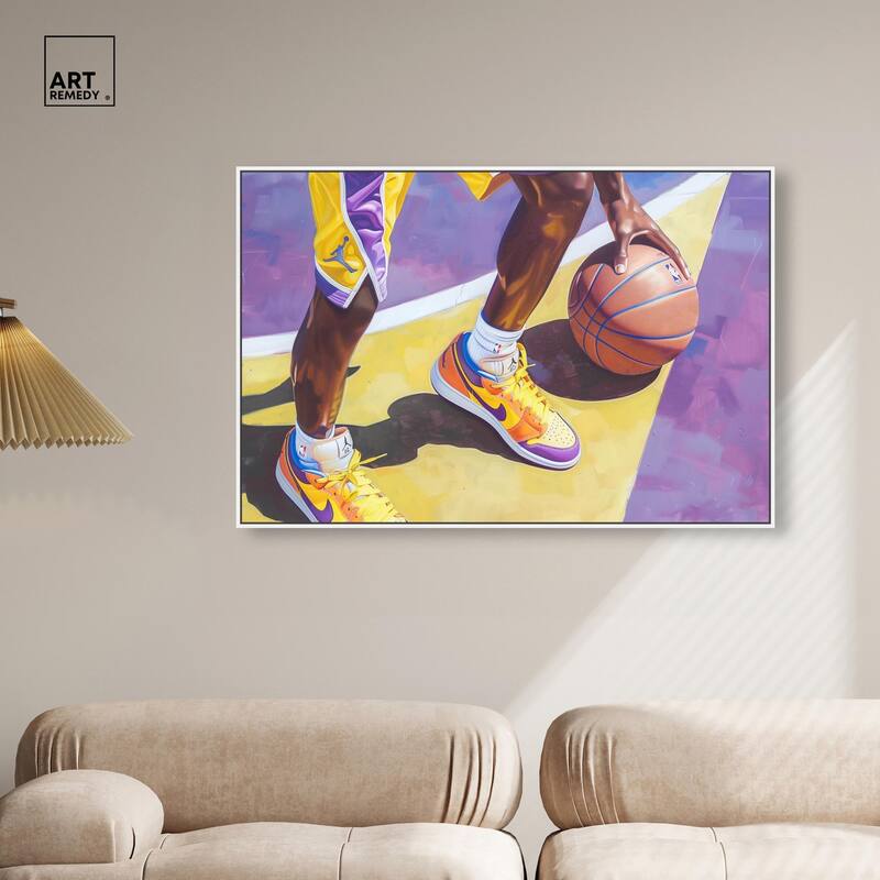 Legend Court Canvas by Art Remedy