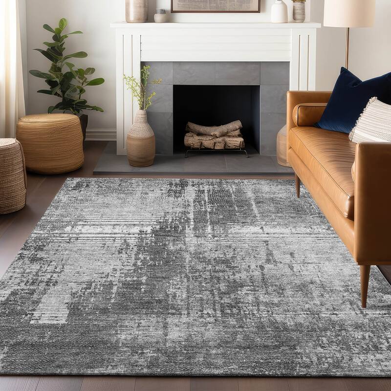 Premium Washable Super Soft Abstract Ombre Mayfield Rug