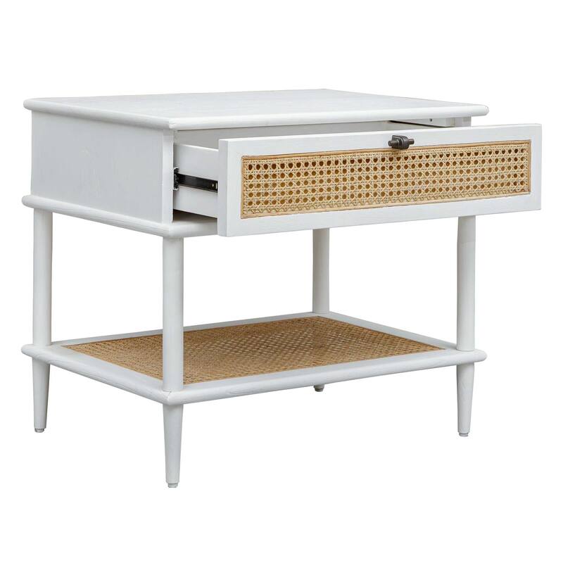 Uttermost Coast Rattan Side Table
