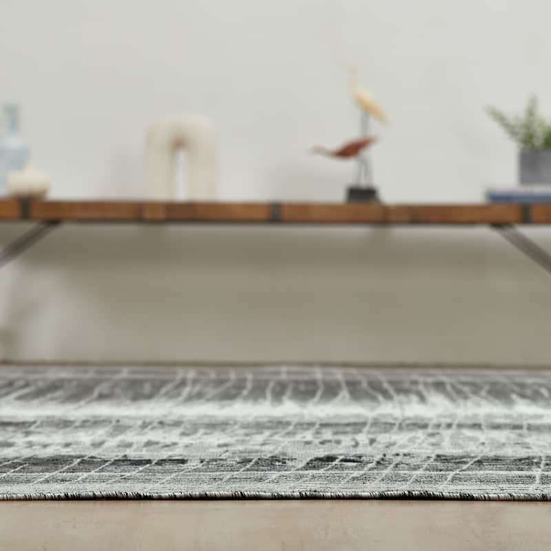 Radiant Horizon Abstract Area Rug