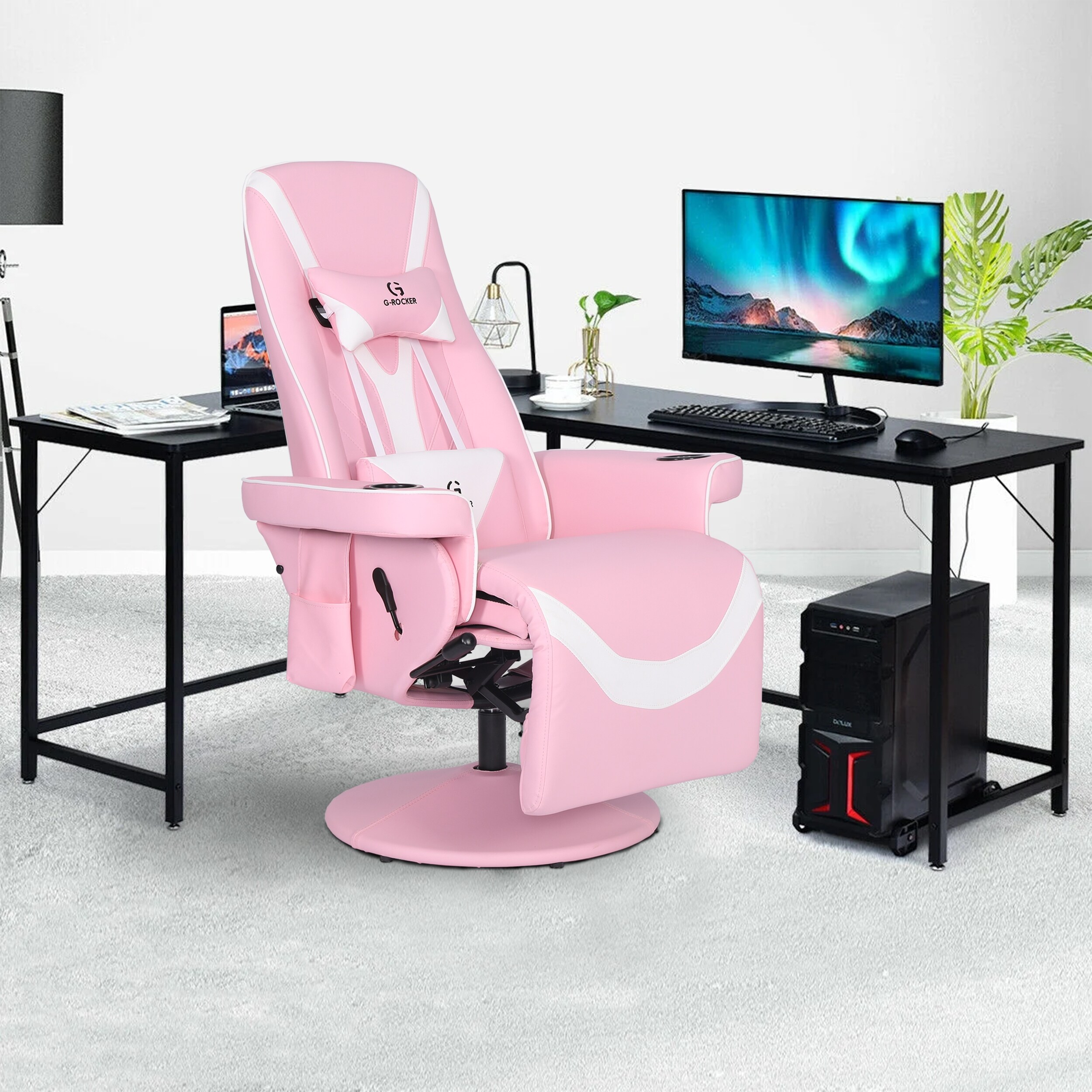 GZMR Queen Throne Video Gaming Recliner Chair - Bed Bath