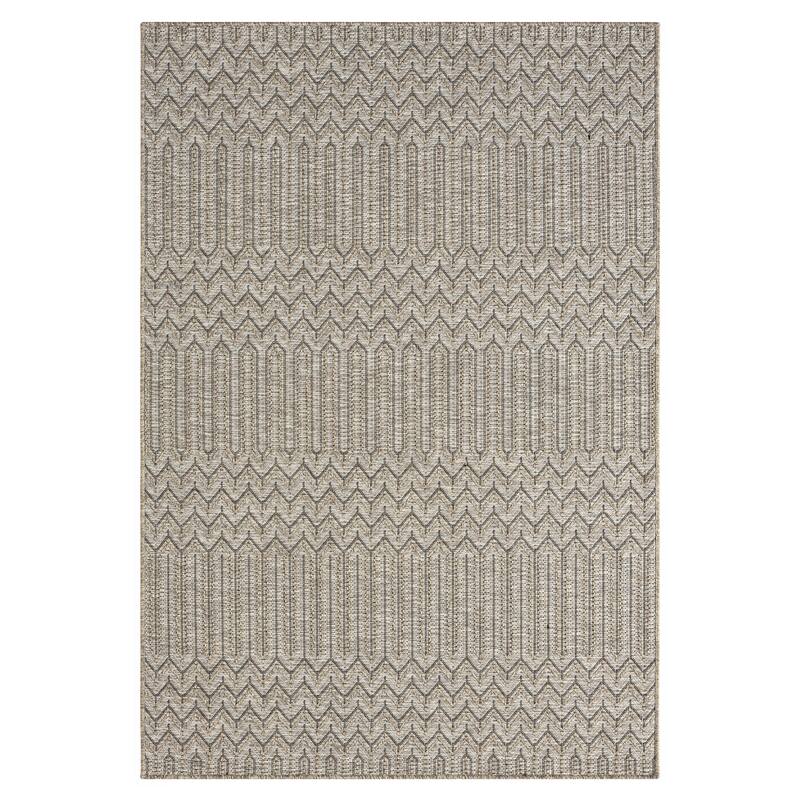 Octavia Transitional Chevron Indoor/Outdoor Area Rug by Sevita - 7'10 x 9'6