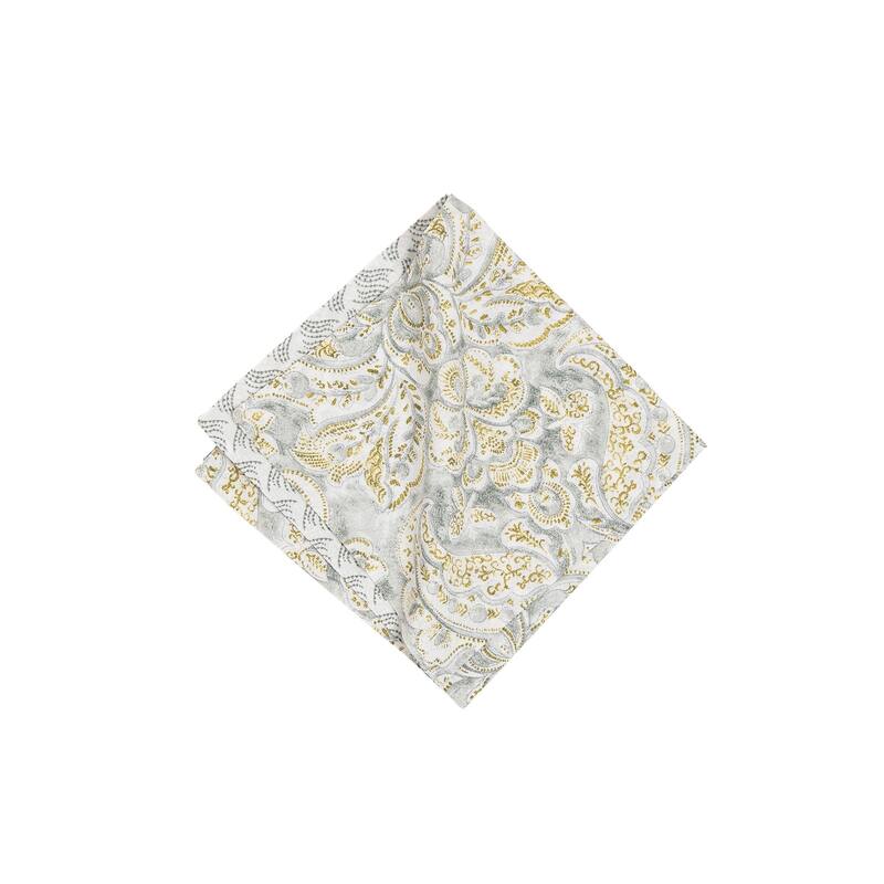 Volterra Damask Cotton Reversible Napkin Set of 6 - Set of 6