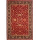 preview thumbnail 50 of 55, SAFAVIEH Mahal Azra Traditional Oriental Rug 5'1" x 7'7" - Red/Navy