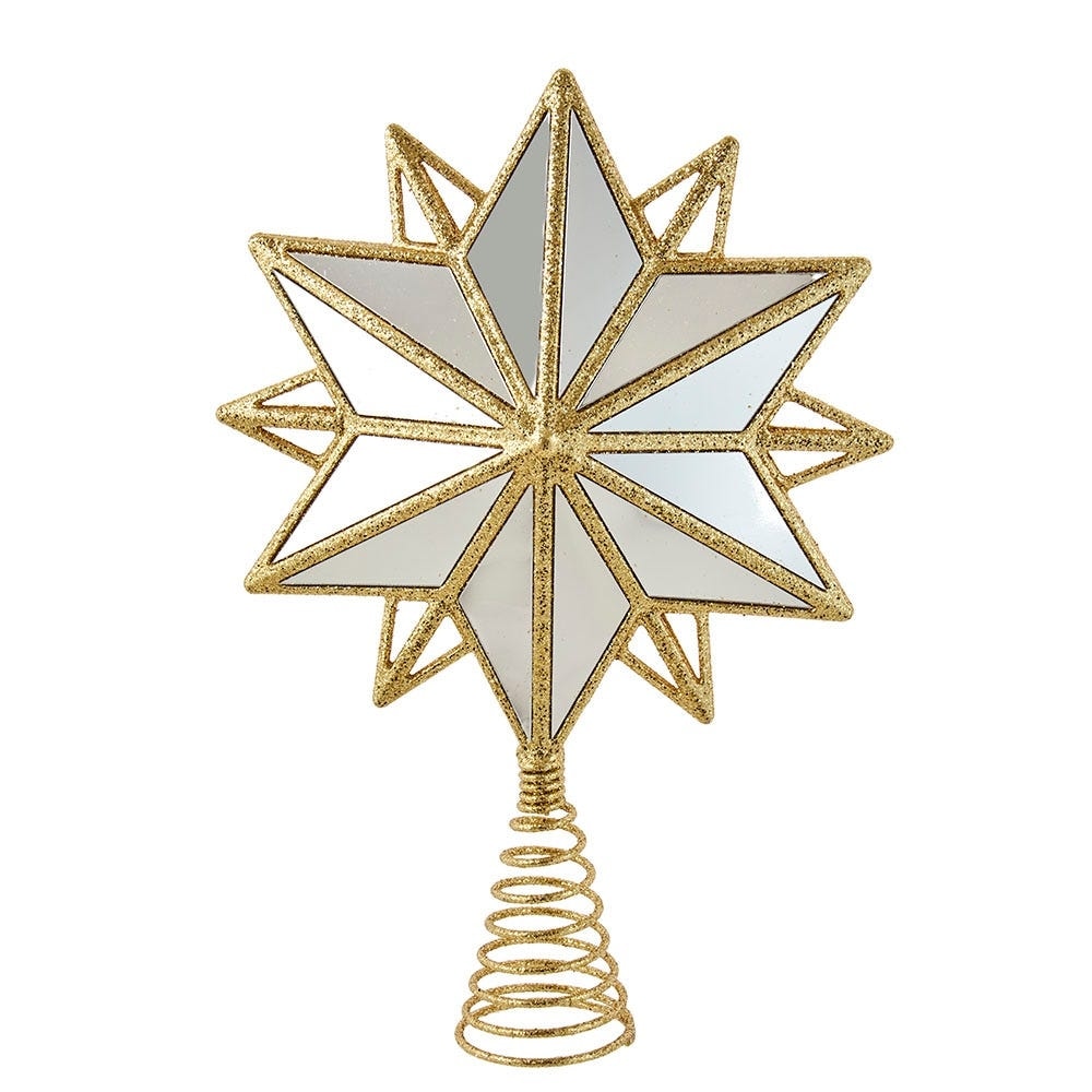 16 Starburst Tree Topper- Foldable - On Sale - Bed Bath & Beyond