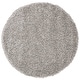 preview thumbnail 160 of 187, SAFAVIEH California Premium Shag Izat 2-inch Thick Area Rug 4' Round - Silver - Round
