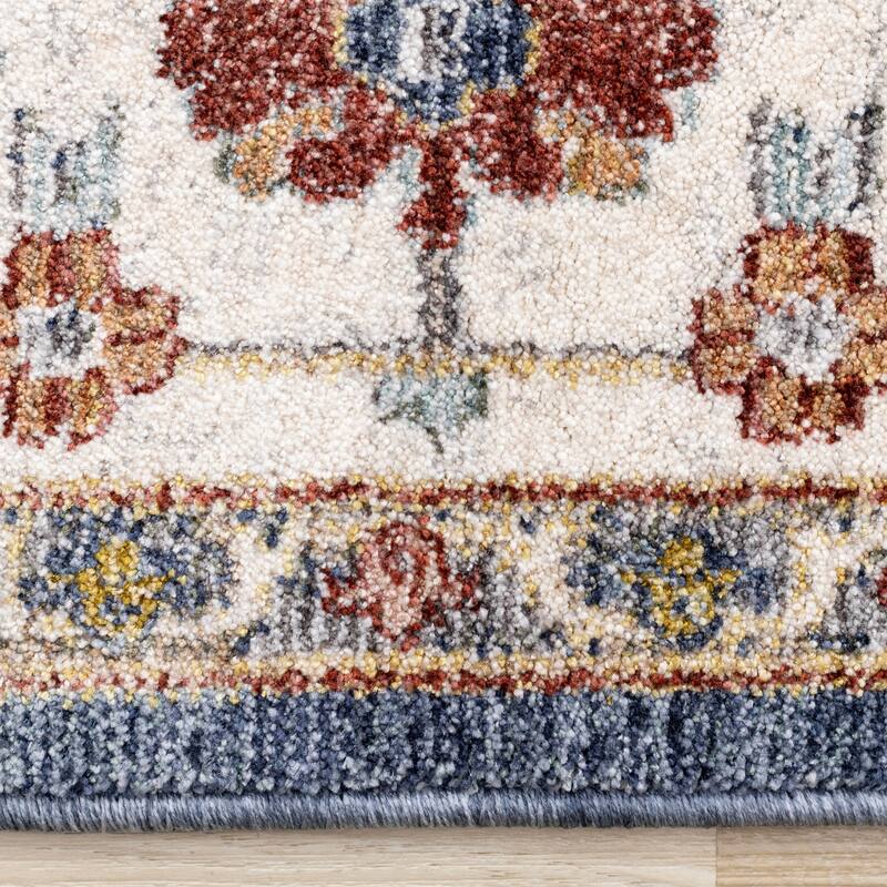 Alpine Rug Co. Olivia Modern Traditional Border Rug