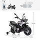 preview thumbnail 20 of 19, Kids Motorcycle, 12V 7Ah Licensed BMW Ride On Motorcycle for Toddlers with 2 Speeds