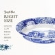 preview thumbnail 7 of 5, Spode Blue Italian Oval Rim Dish