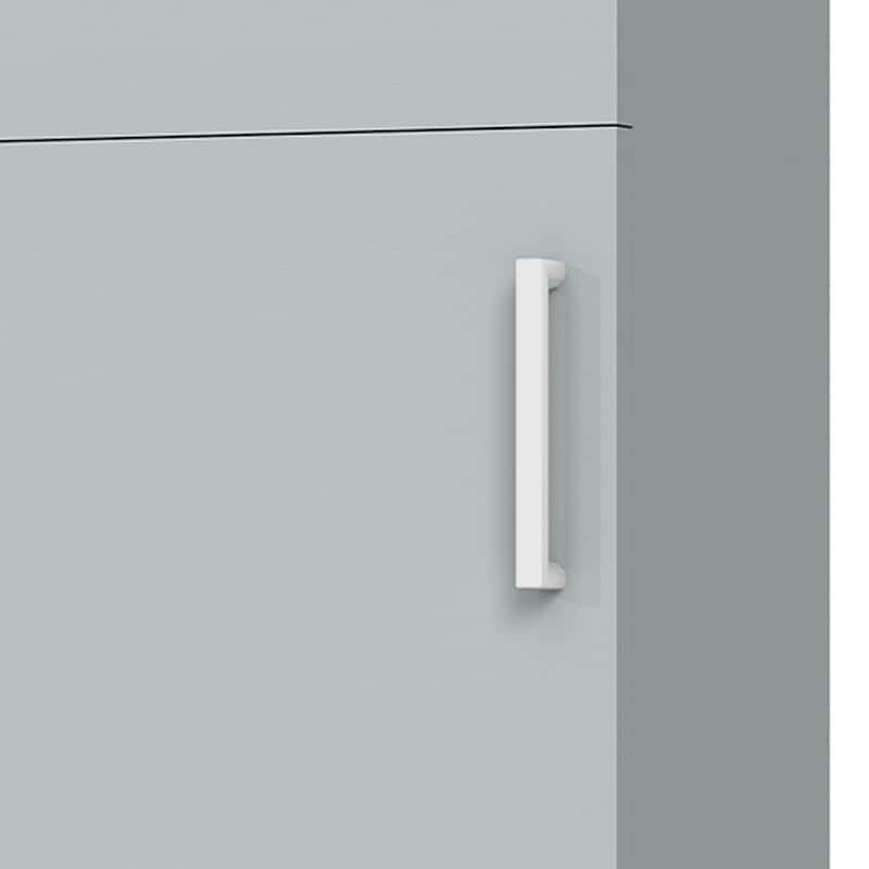 Moasis 37"/24"/16" Wide Bathroom Vanity with Top Mount Sink and Soft Close Door Modern Gray Design