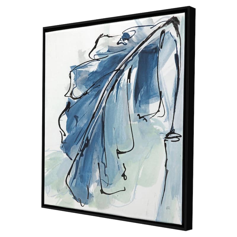 Luxe Banana Leaf III - Giclee on Canvas