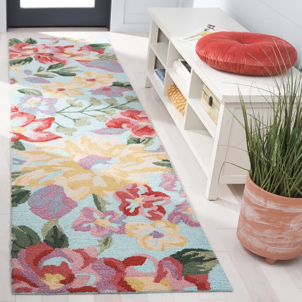 SAFAVIEH Handmade Easy Care Herzlinde French Country Rug