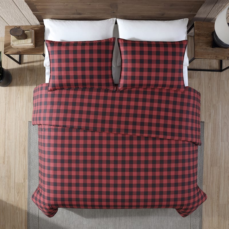 Eddie Bauer Mountain Plaid Cotton Comforter Set