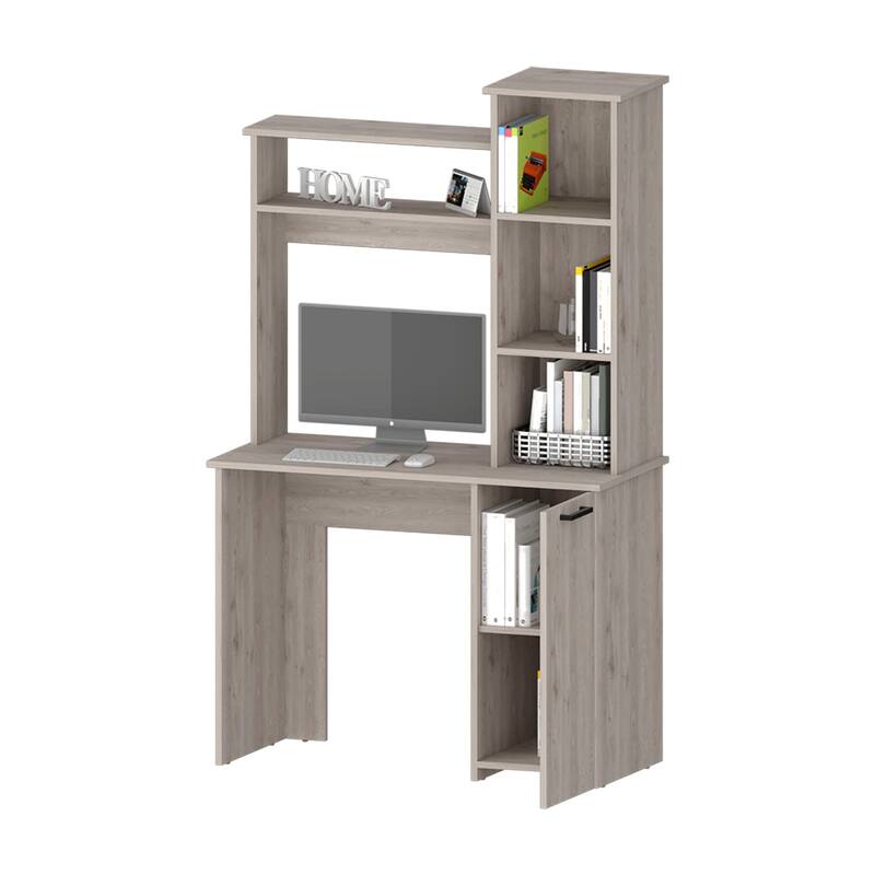 HomeRoots 39" Gray Computer Desk