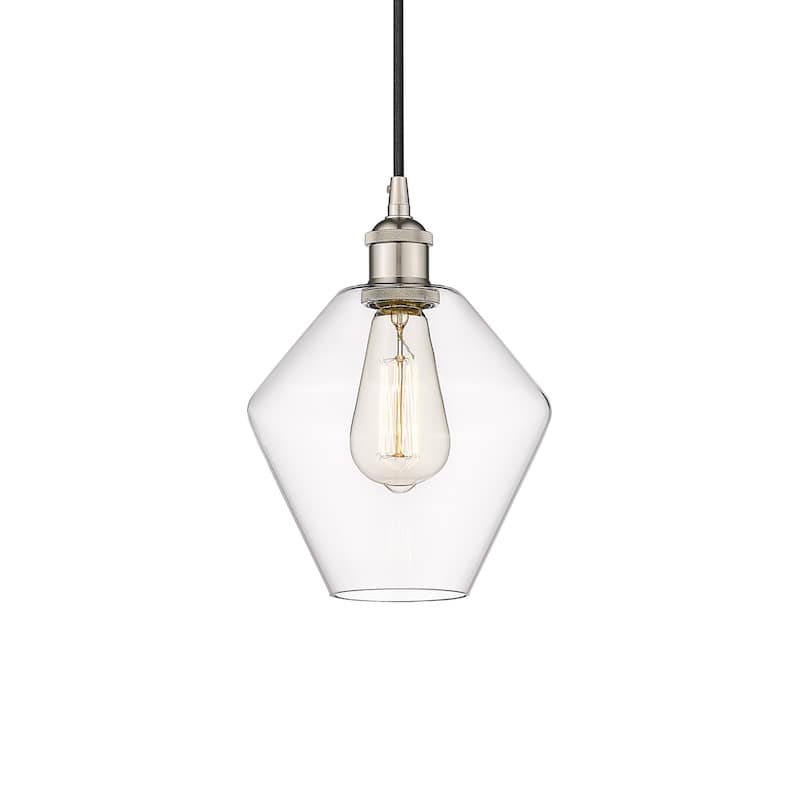 Innovations Lighting 616-1P-11-8 Cindyrella Pendant Cindyrella 8" Wide - Polished Nickel / Clear