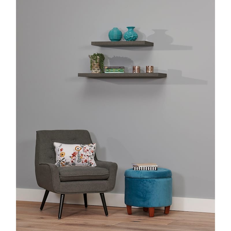 Wallscapes Avalon Ash Oak Floating Wall Shelf – Display Ledge