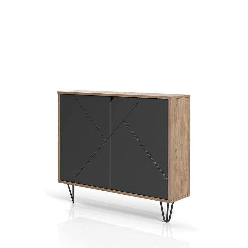 Nexera Slim 2-Door Cabinet - Multi
