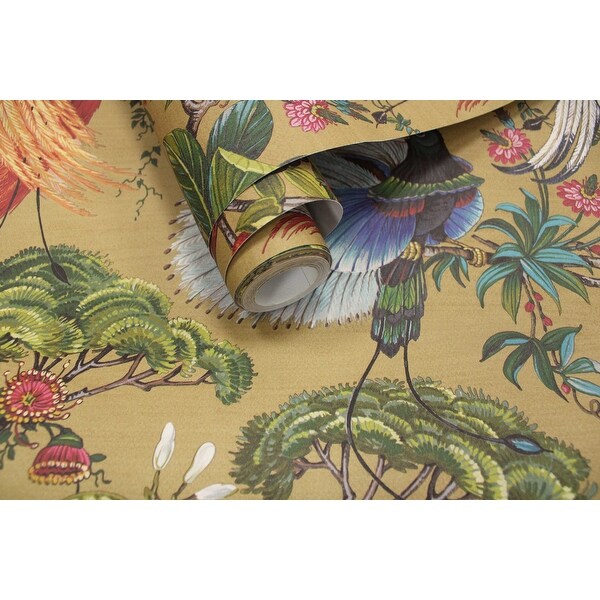 Yasuni Floral Unpasted Non-Woven Wallpaper undefined 396in x 20.8