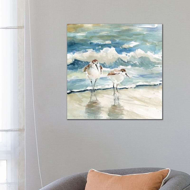 iCanvas "Beach Birds" by Carol Robinson Canvas Print - 26x26x1.5