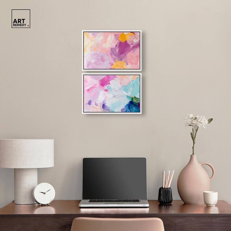 Misty Layers Canvas Set of 2 by Art Remedy