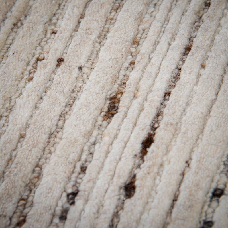 Alora Decor Deluxe Hand Loomed Heathered High/Low Rug