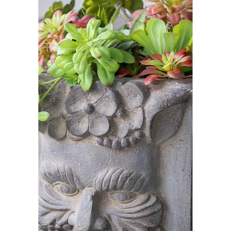 Greek God Statue Planter with Legs