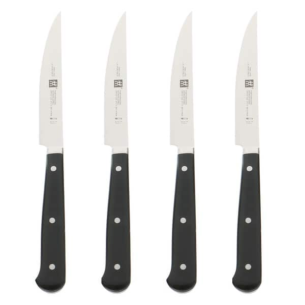 Zwilling J.A. Henckels Stainless Steel 8-Piece Steak Knife Set with Wood  Presentation Case