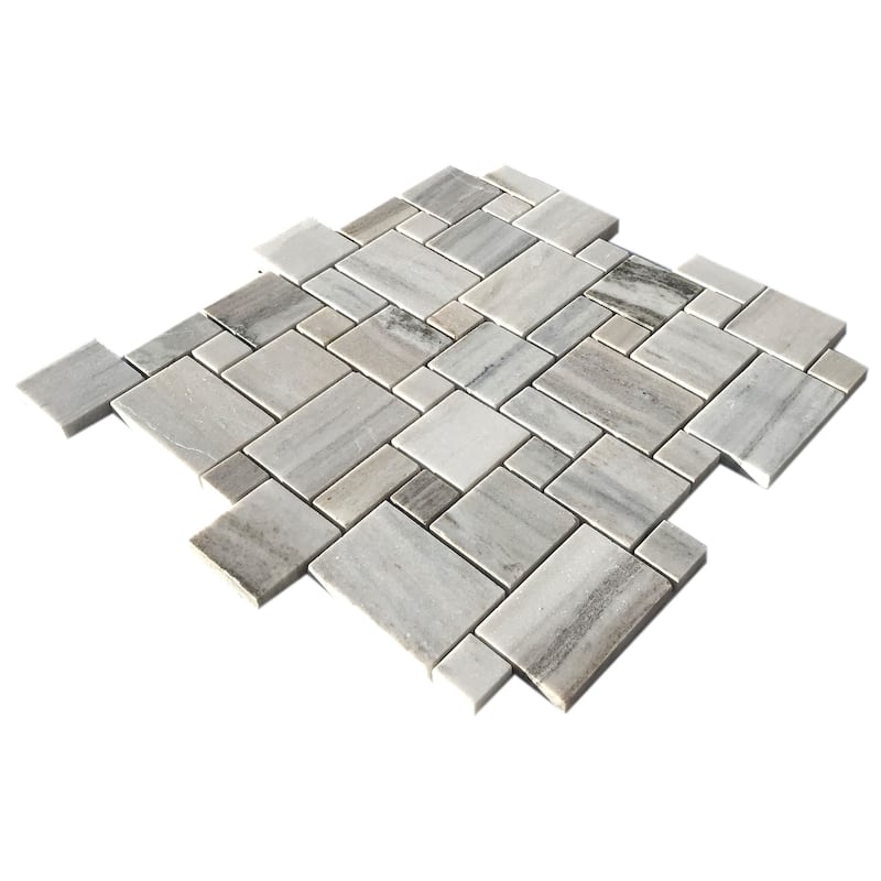 Apex Marble Mini Versailles Honed Mosaic Tile