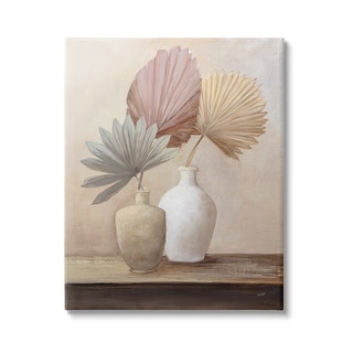 Stupell Boho Palm Leaves Canvas Wall Art Design by Julia Purinton - On ...