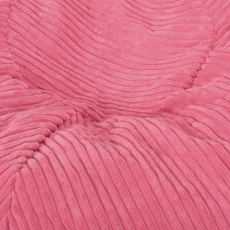 Kenli Modern Corduroy Polyester Bean Bag Chair by Christopher Knight Home