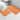 2 Piece Set Orange Soft Cozy Plush Chenille Bath Mat Bathroom Rug