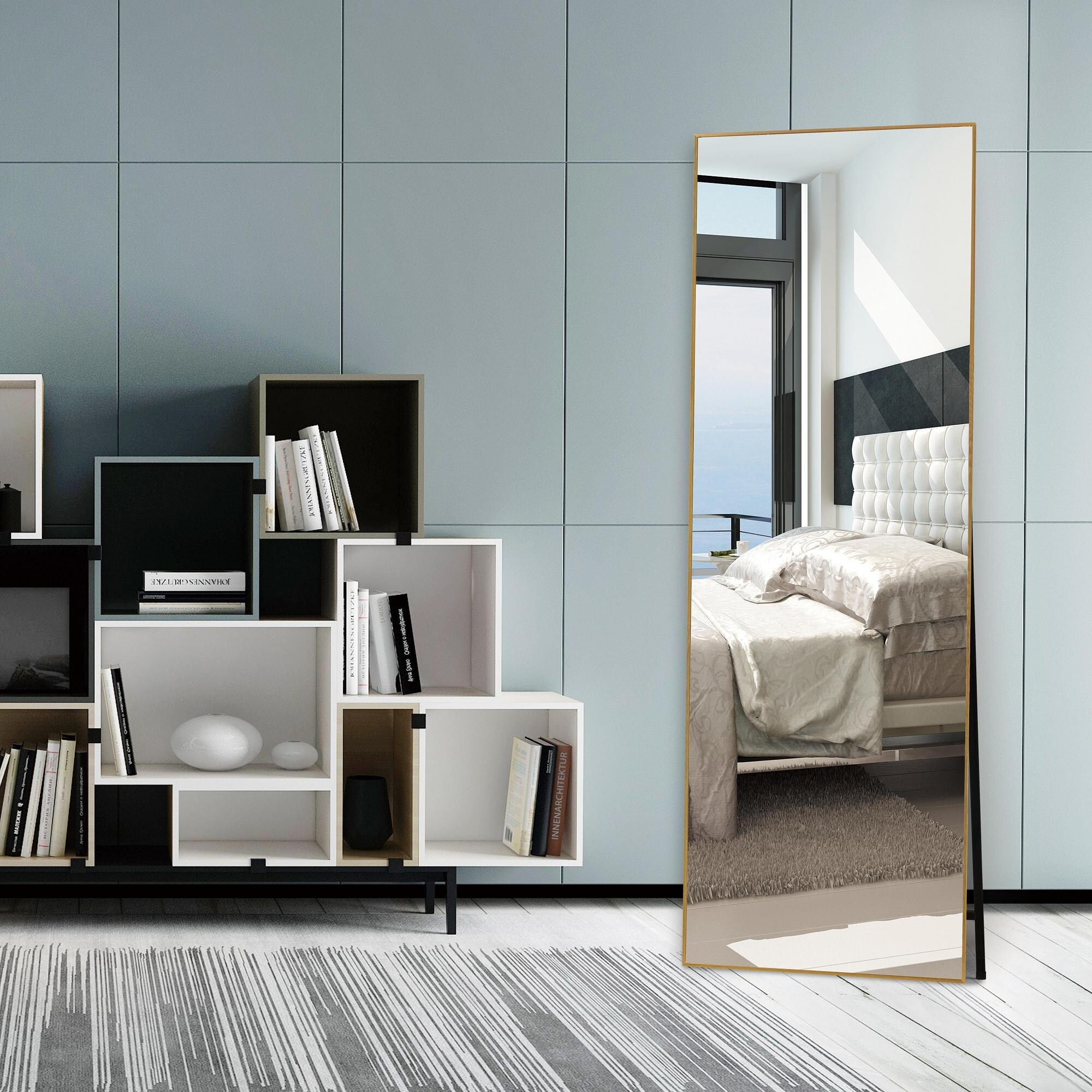 16PCs Shatterproof Mirror Full Length,Mirrors for Wall,Frameless Acrylic  Full