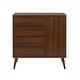 preview thumbnail 55 of 67, Prepac Milo Mid Century Modern 4-Drawer Chest with Door
