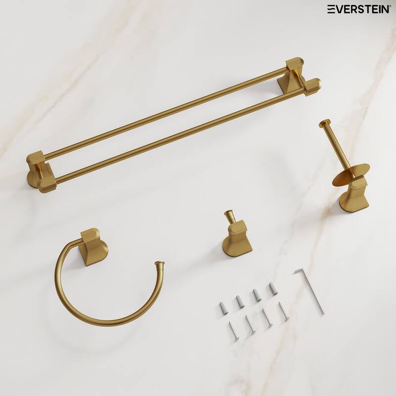 4-Piece Bathroom Hardware Set Bathroom Accessory Set