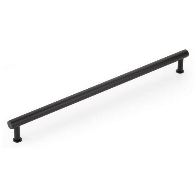 Schaub and Company Pub House 18" Center to Center Smooth Bar Solid - Matte Black