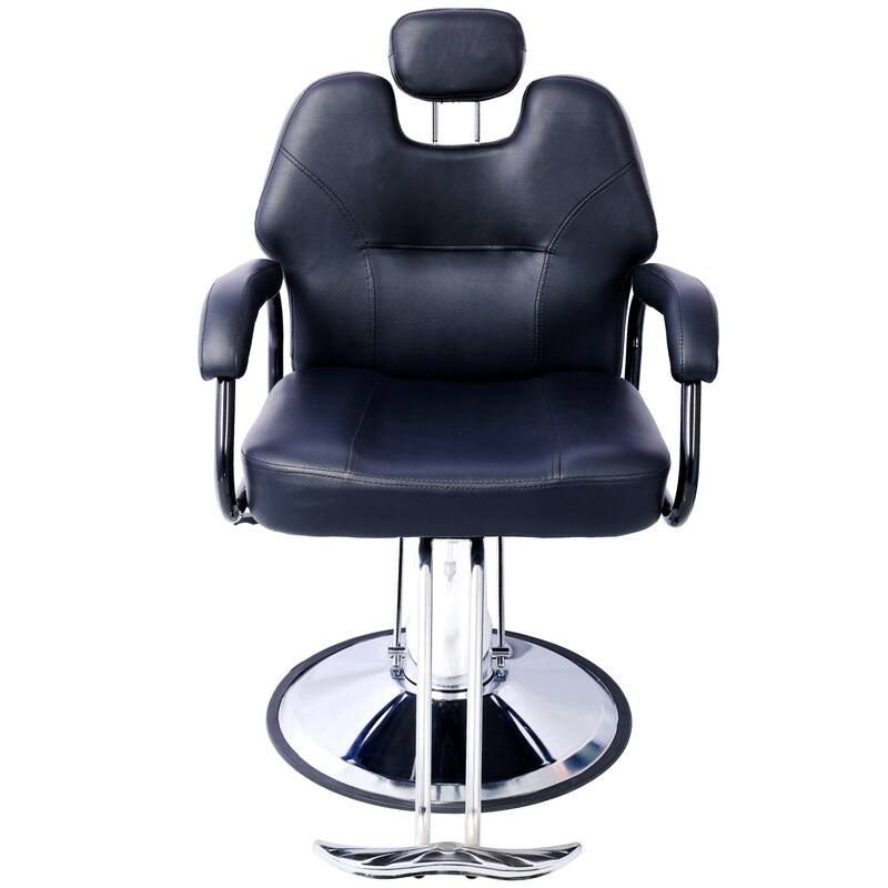 Artist hand Hair Barber Chair,Heavy Duty Hydraulic Spa Furniture Shampoo Reclining Extra Wider Seat Beauty Hair Salon Equipment