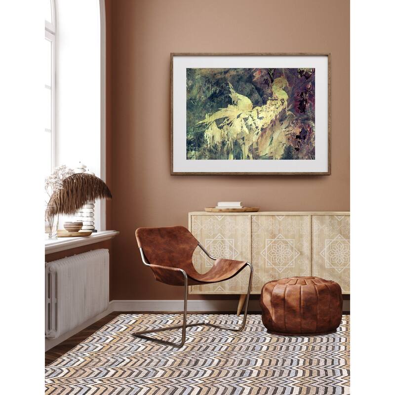 ECARPETGALLERY Hand-knotted Tangier Taupe Silk, Wool Rug - 9'2 x 11'10